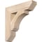Ekena Millwork Imperial Slat Smooth Bracket, Douglas Fir, 3 1/2"W x 16"D x 16"H BKT04X16X16IMP06SDF - alternate 1